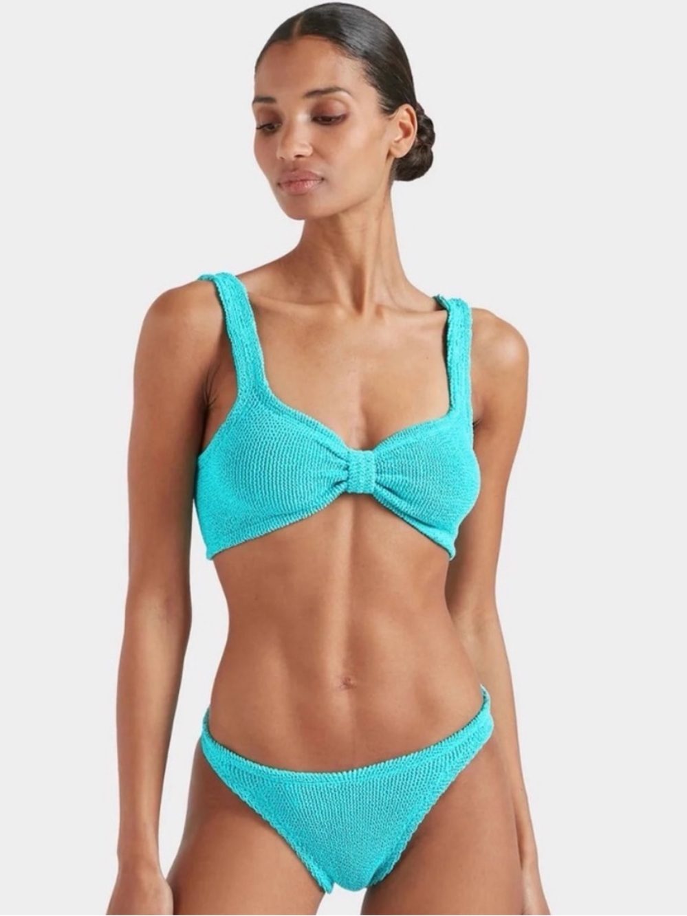 Hunza G Bonnie Bikini Aqua